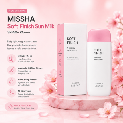 Missha All Around Safe Block Soft Finish Sun Milk